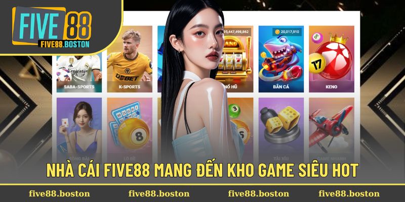 Kho game phong phú để người chơi lựa chọn